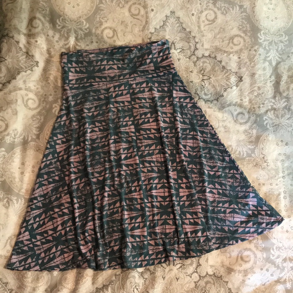 Lularoe Size small Aztec print skirt